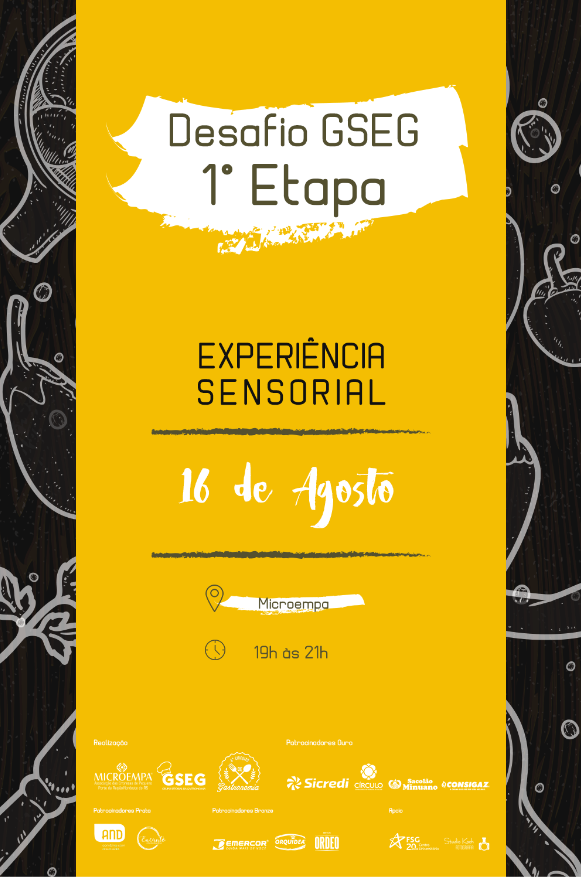 Desafio GSEG - 4º Circuito de Gastronomia - 1a Etapa