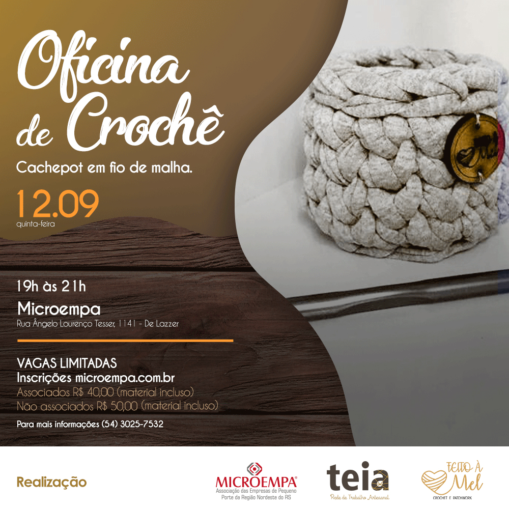 Oficina de Crochê