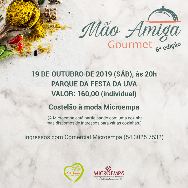 Mão Amiga - 6ª Edição!