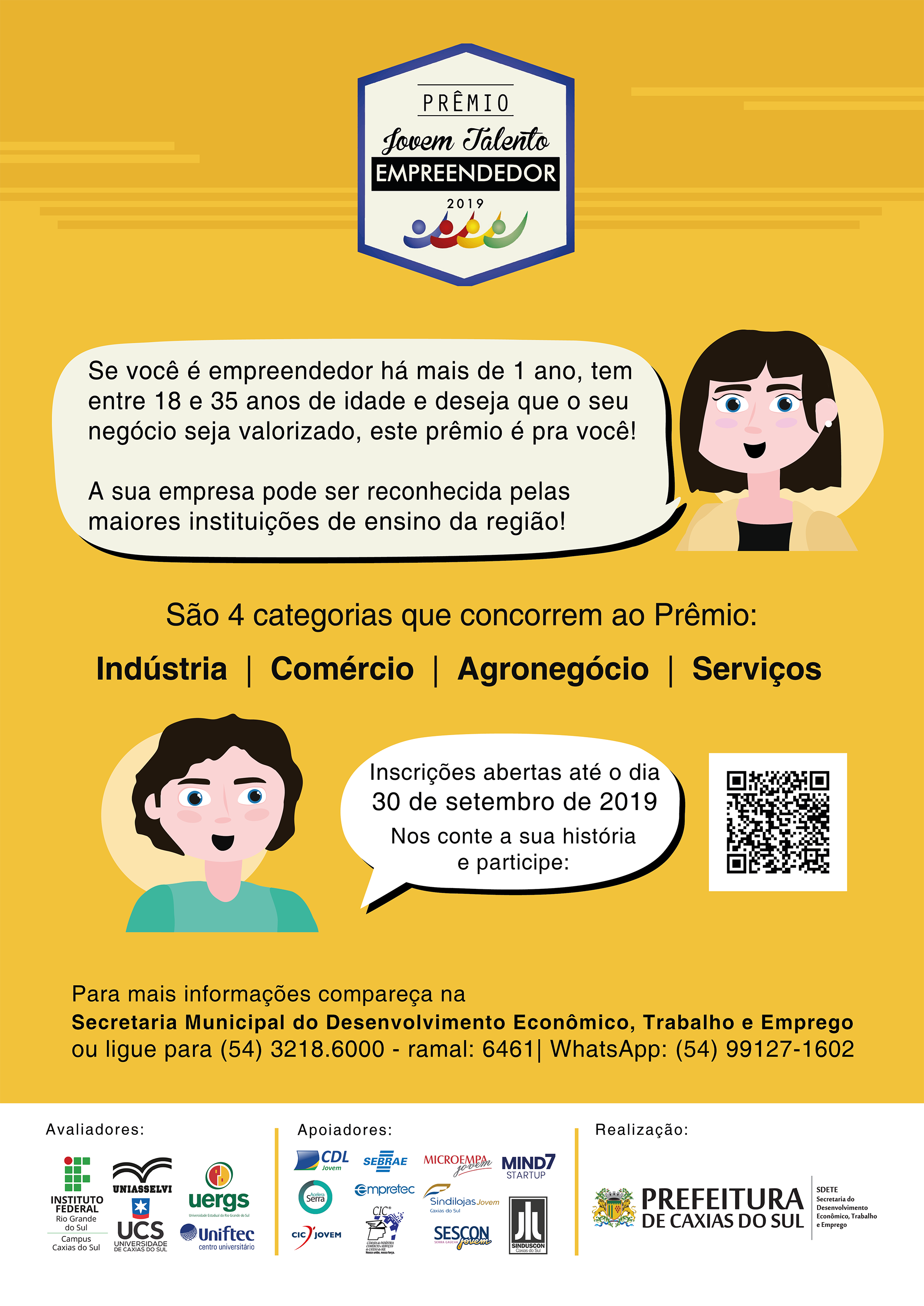 Prêmio Jovem Talento Empreendedor 2019