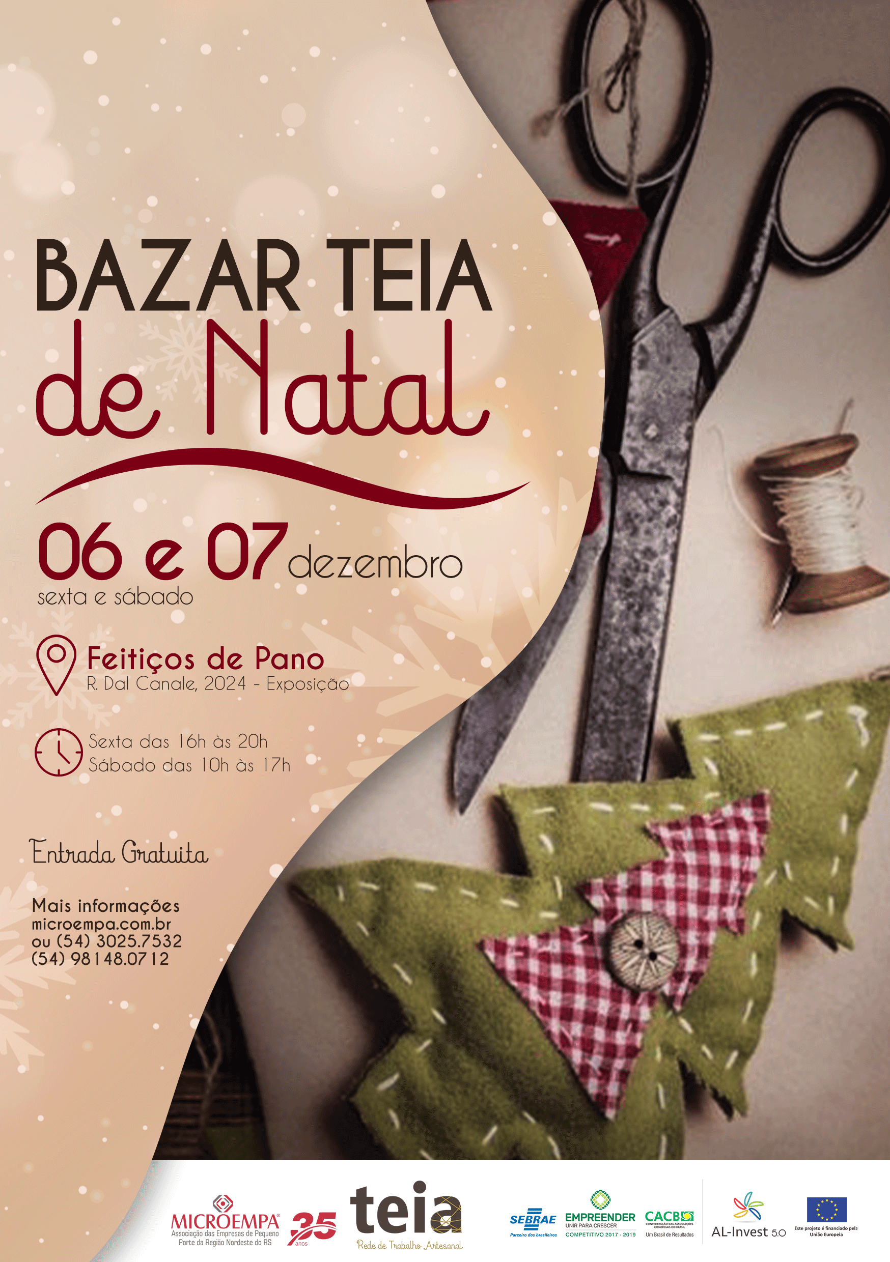 Bazar Teia de Natal