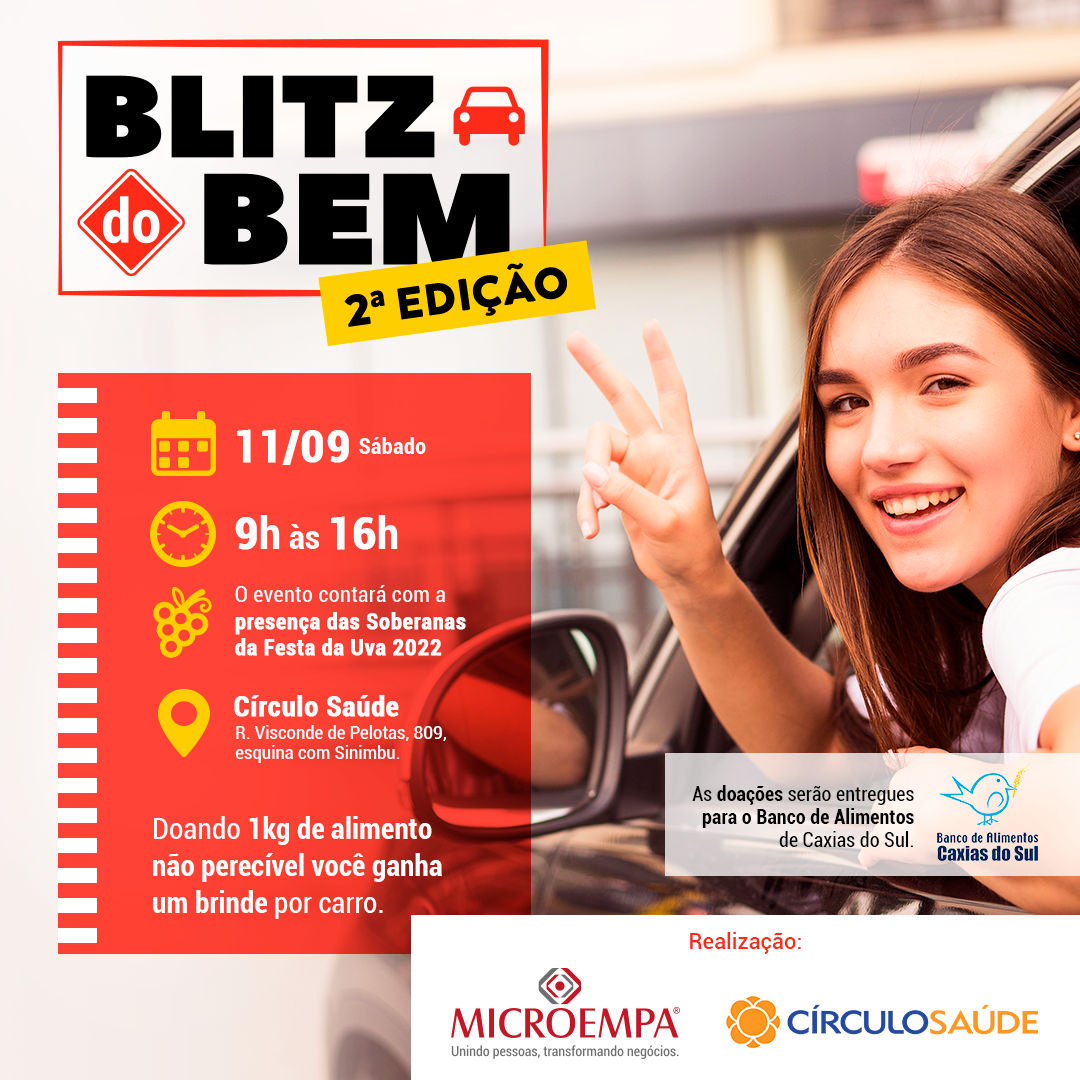 Blitz do Bem 2ª Edição!