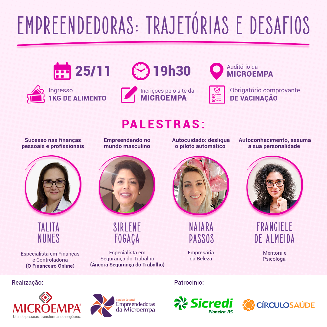 Empreendedoras: Trajetórias e Desafios