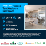 Palestra: Vidros - Tendências e Inovações