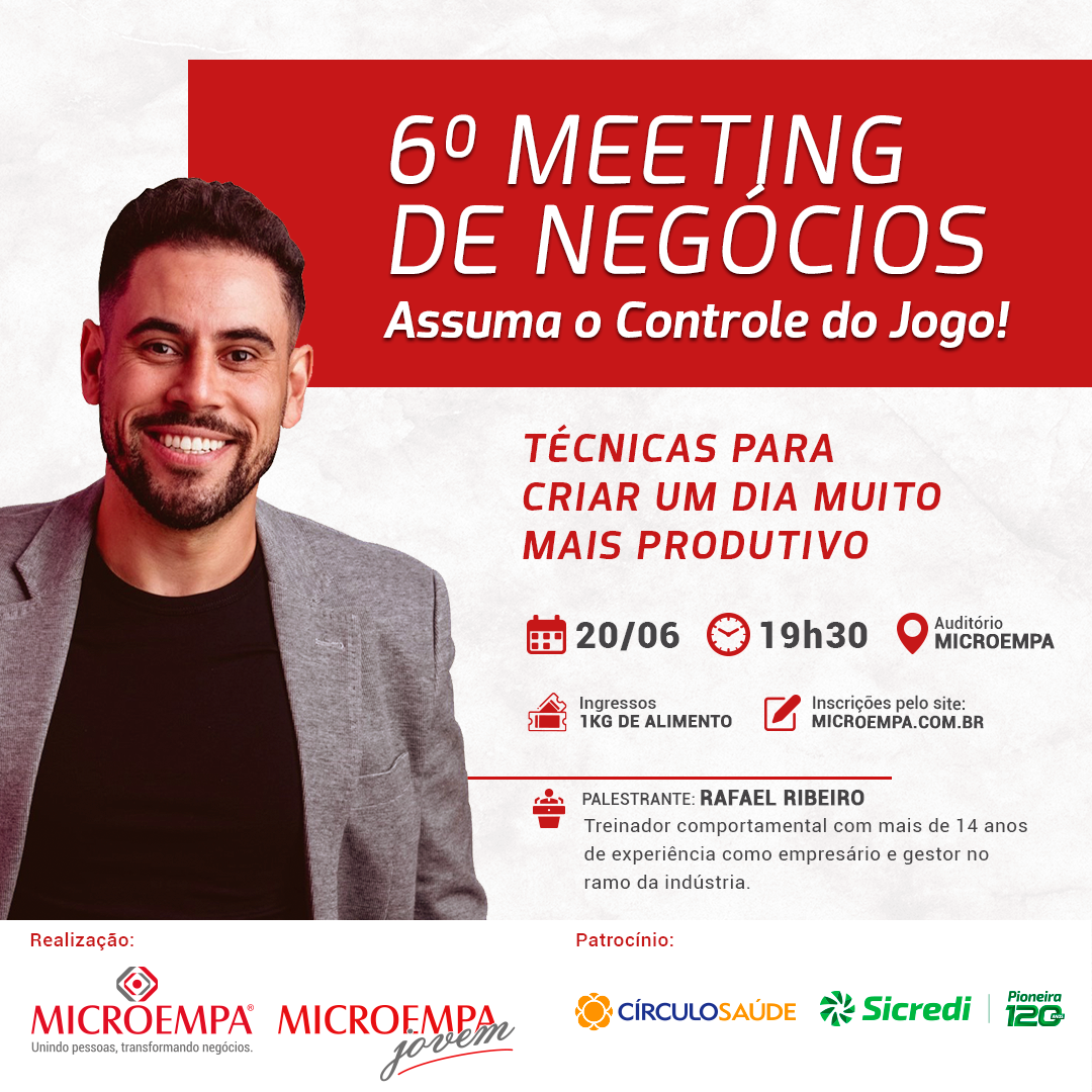 6º meeting de negócios