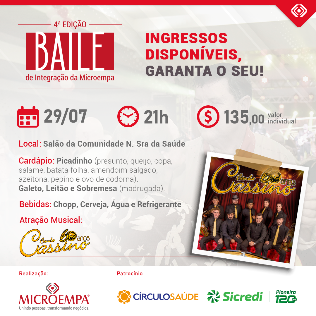 4ª Baile de Integração da Microempa