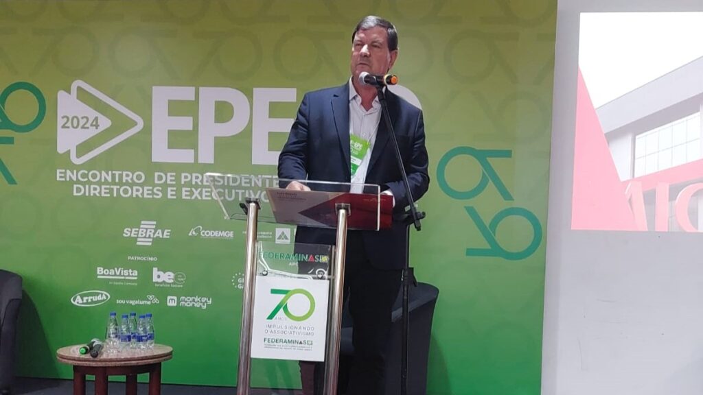 Presidente da Microempa, Pedro Elói Steffens