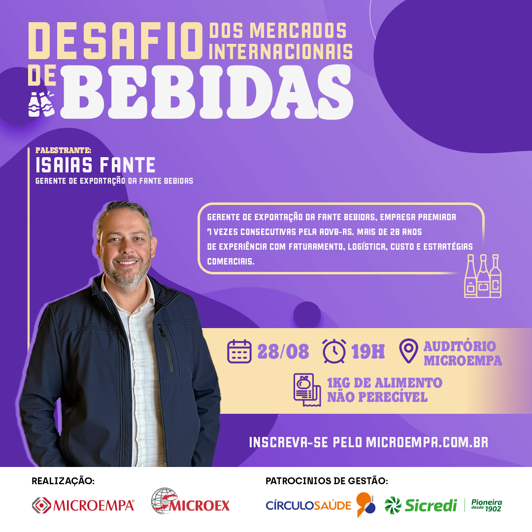 Desafio dos Mercados Internacionais de Bebidas