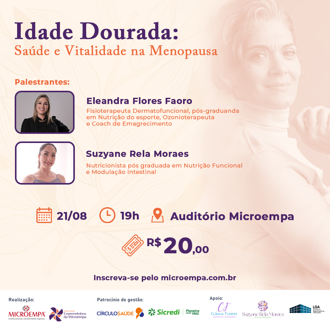 Idade Dourada: Saúde e Vitalidade na Menopausa