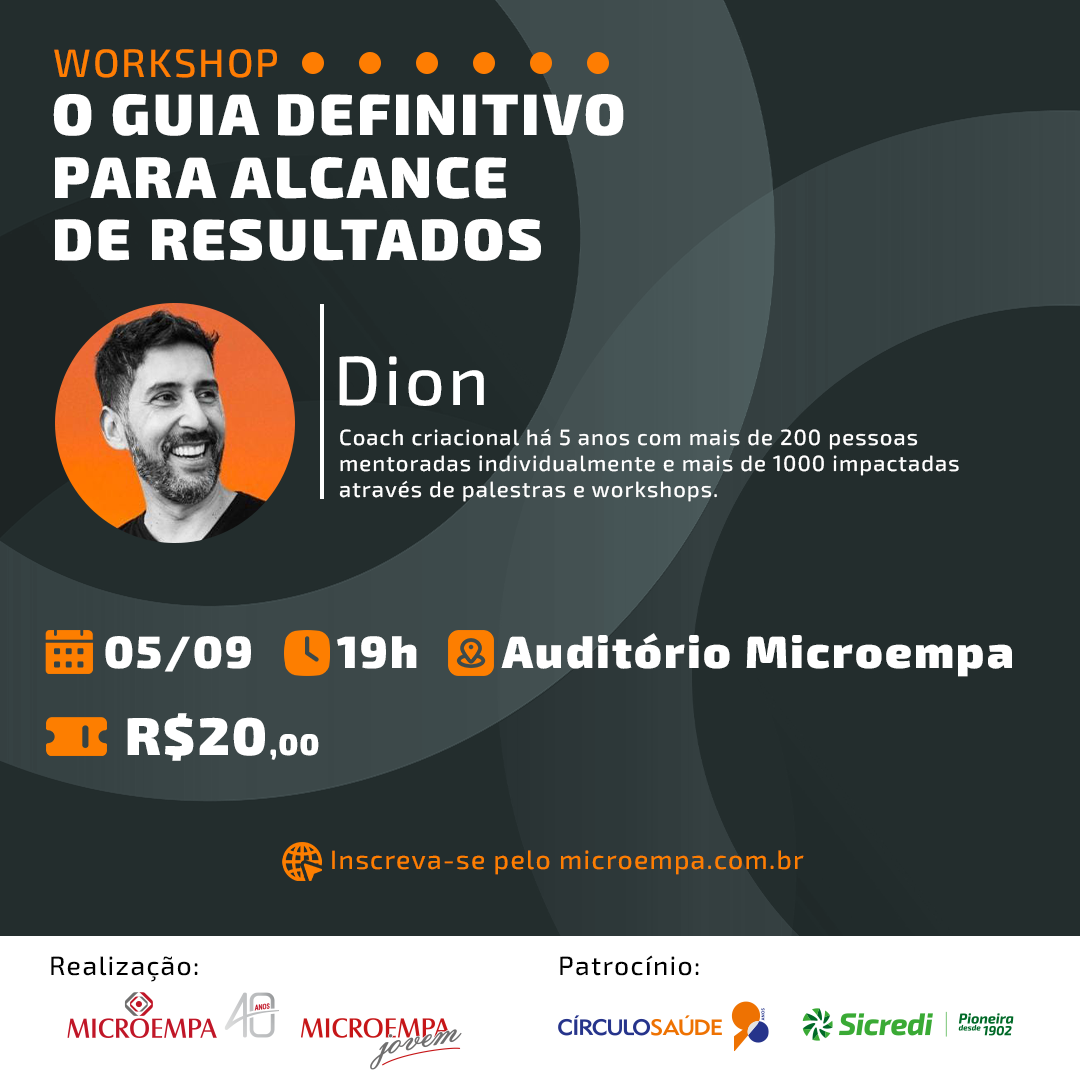 Workshop: O guia definitivo para alcance de resultados