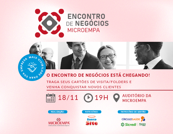 Encontro de Negócios - Santo Site