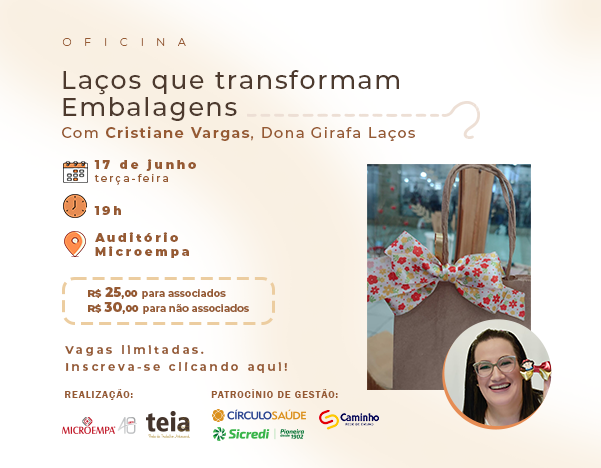 Laços que transformam embalagens