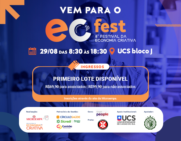 EC FEST: 8º Festival da Economia Criativa