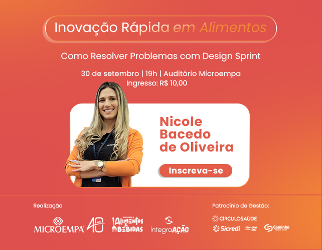 Inovação Rápida em Alimentos