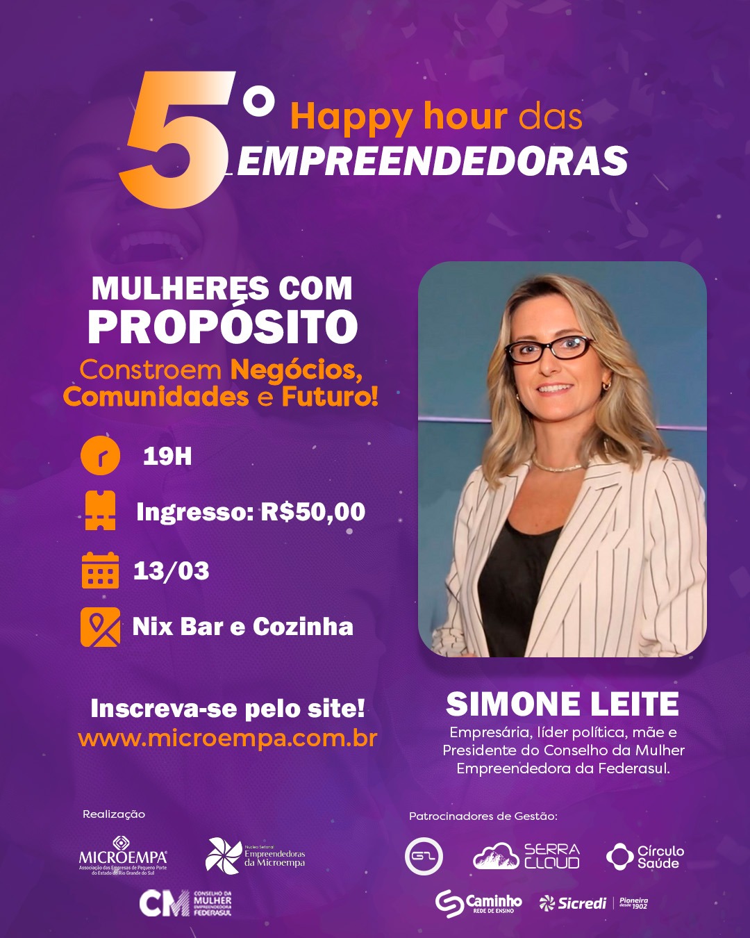 5° Happy Hour das Empreendedoras