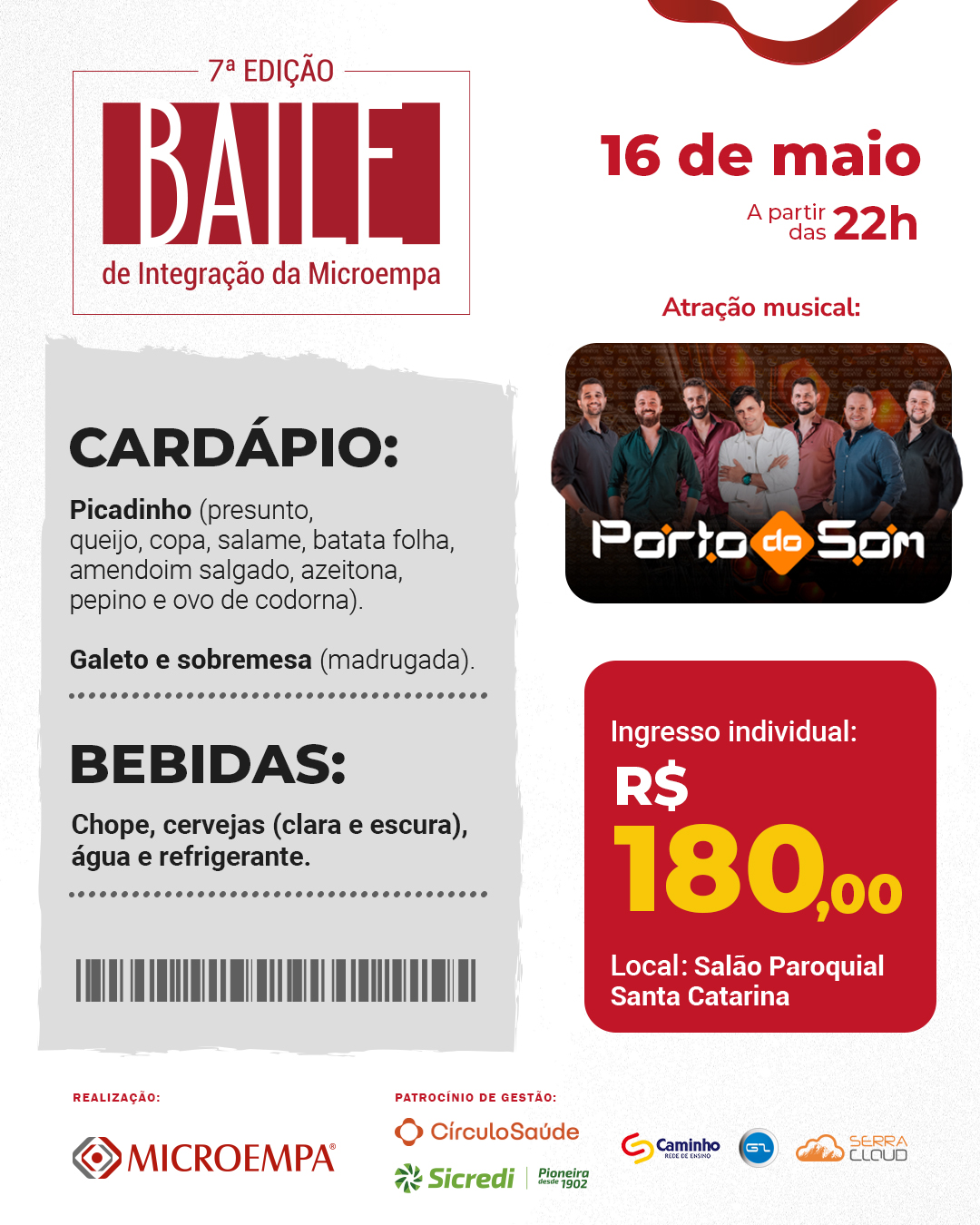 Baile de Integração Microempa