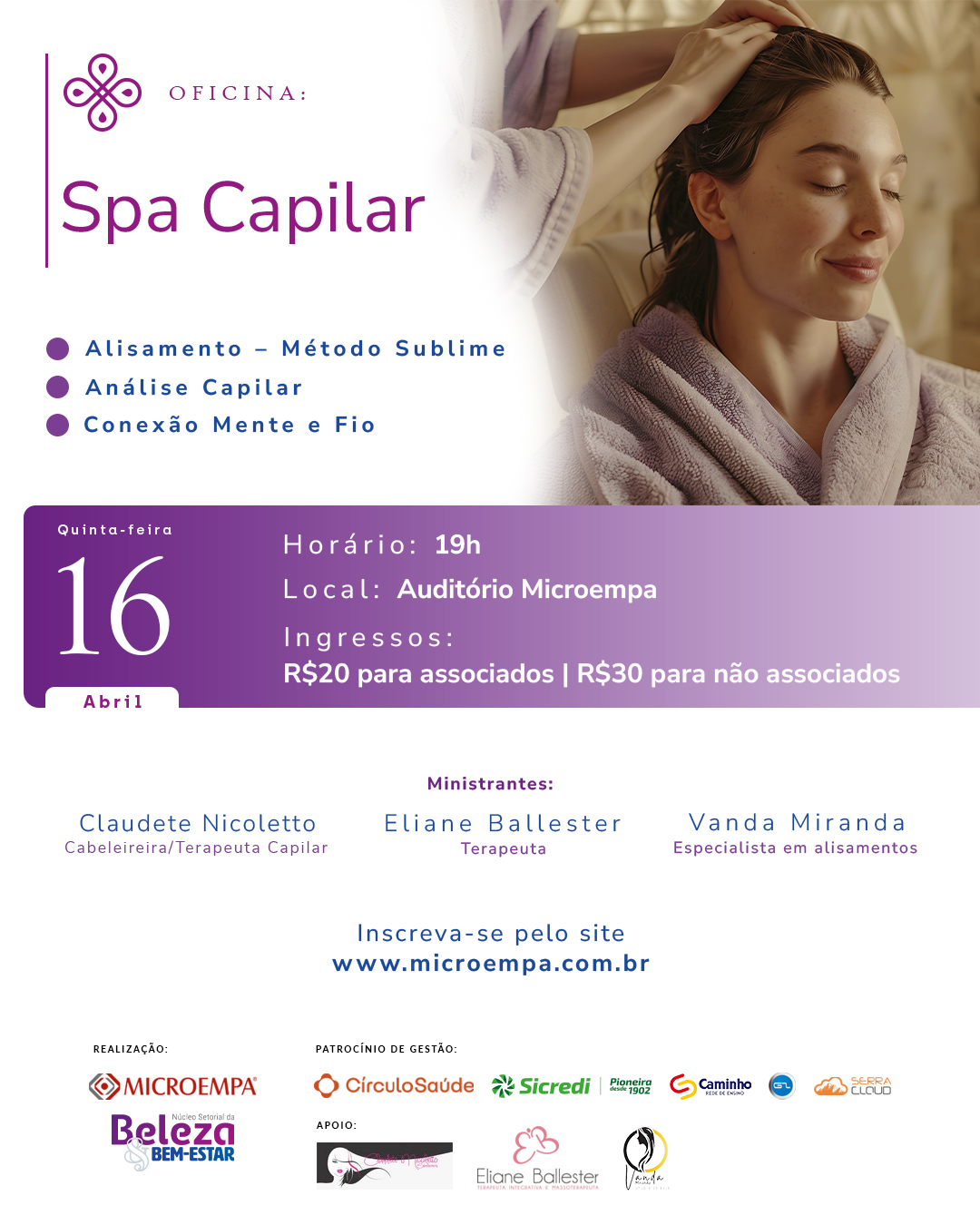 Oficina Spa Capilar